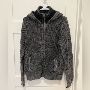 Guess Los Angeles men’s zip up hooded sweater